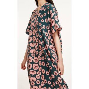 Marimekko Black and Pink Floral Dress